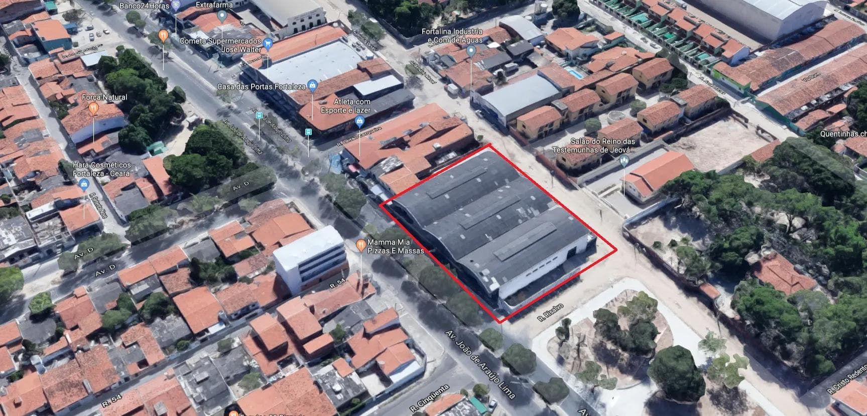 Galpão/Depósito/Armazém na Avenida João de Araújo Lima, 900, Prefeito José Walter em Fortaleza, por R$ 50.000/Mês - Viva